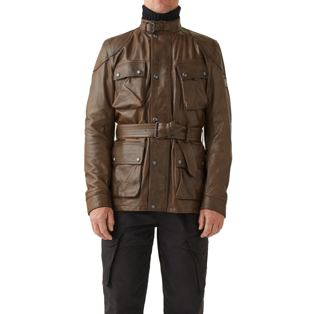 Antique Bronze Trialmaster Panther Leather Jacket LEATHERS Belstaff