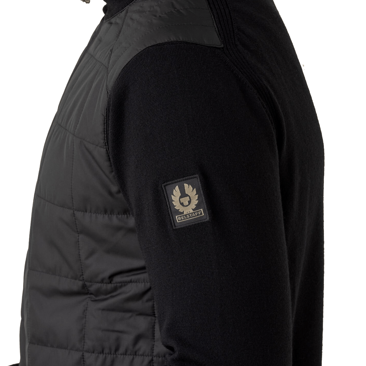 Belstaff - Black New Kelby Zip Wool Cardigan KNITWEAR Belstaff