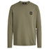 Belstaff - True Olive Long Sleeved Jersey Cotton T-Shirt TEE SHIRTS Belstaff
