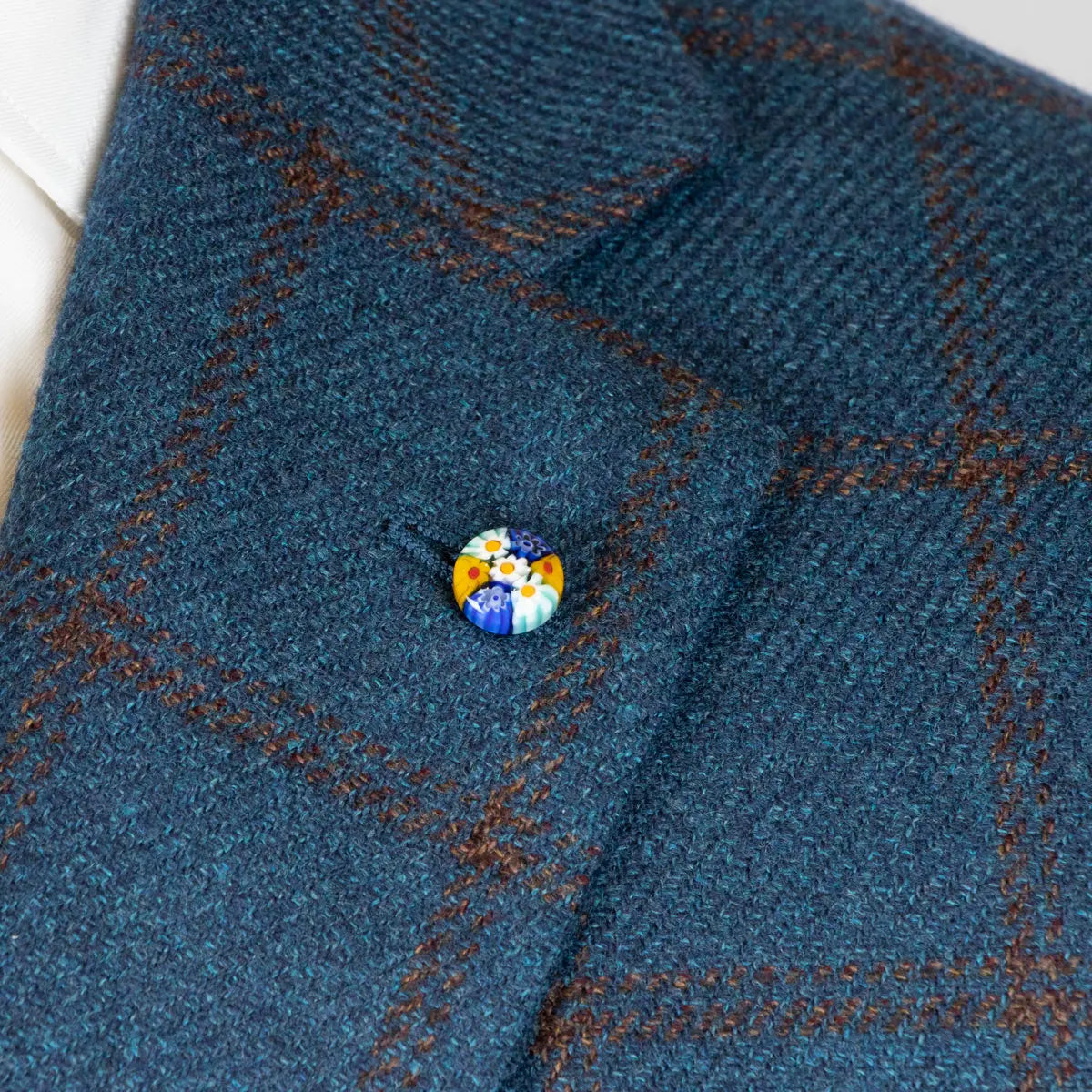 Blue Windowpane Check &quot;Jacket in the Box&quot; JACKETS Belvest