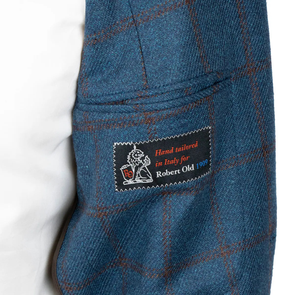 Blue Windowpane Check &quot;Jacket in the Box&quot; JACKETS Belvest