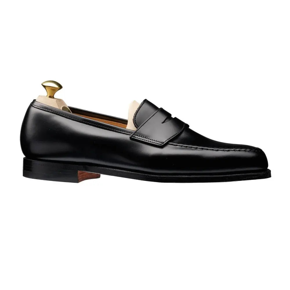 Crockett &amp; Jones - Boston Calf Leather Penny Loafer SHOES Crockett &amp; Jones