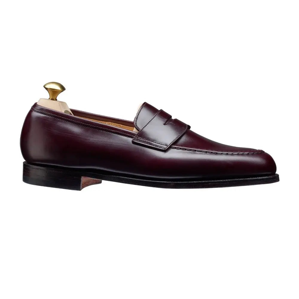Crockett &amp; Jones - Boston Calf Leather Penny Loafer SHOES Crockett &amp; Jones
