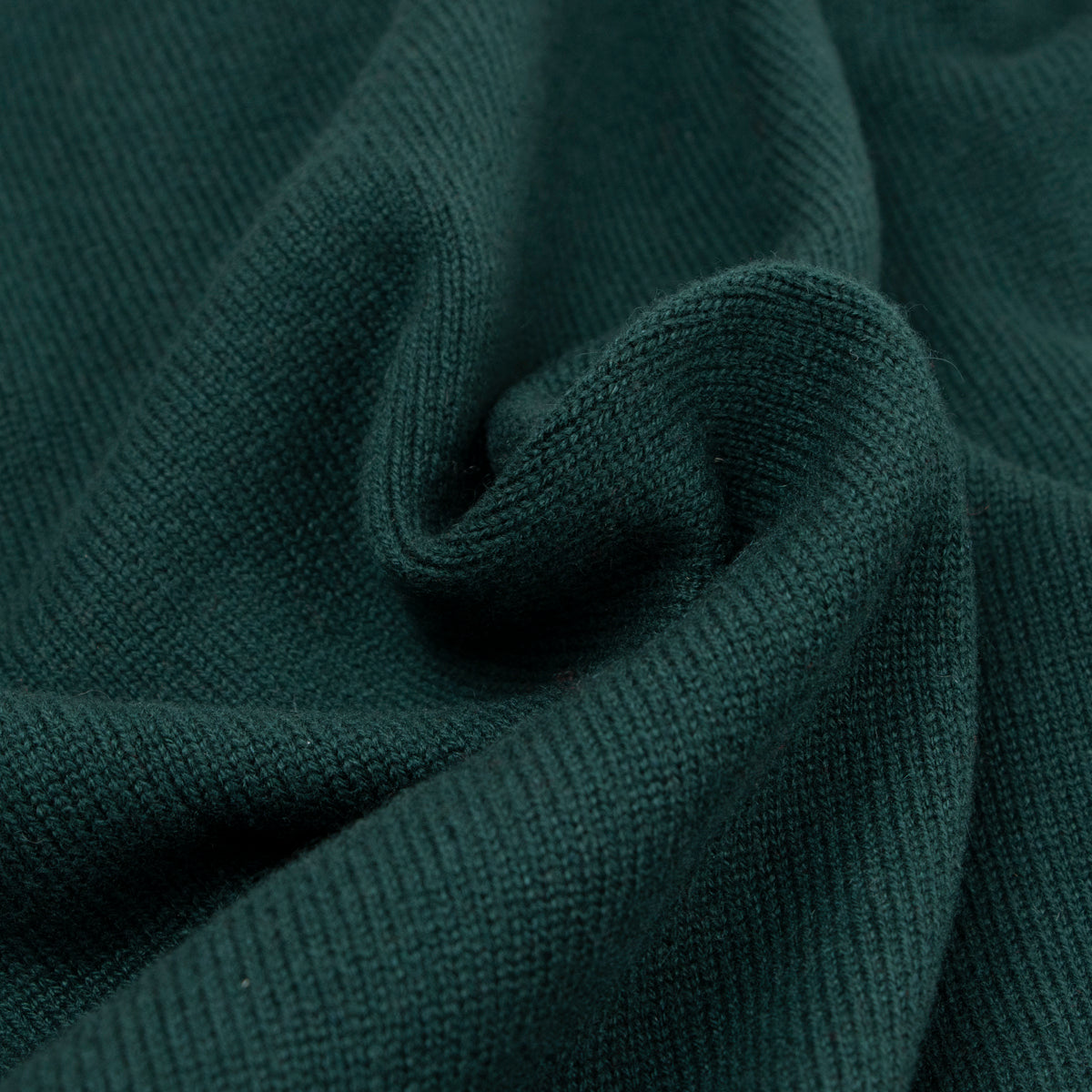 Bottle Green Mallaig 4ply Cashmere Cardigan CASHMERE Robert Old