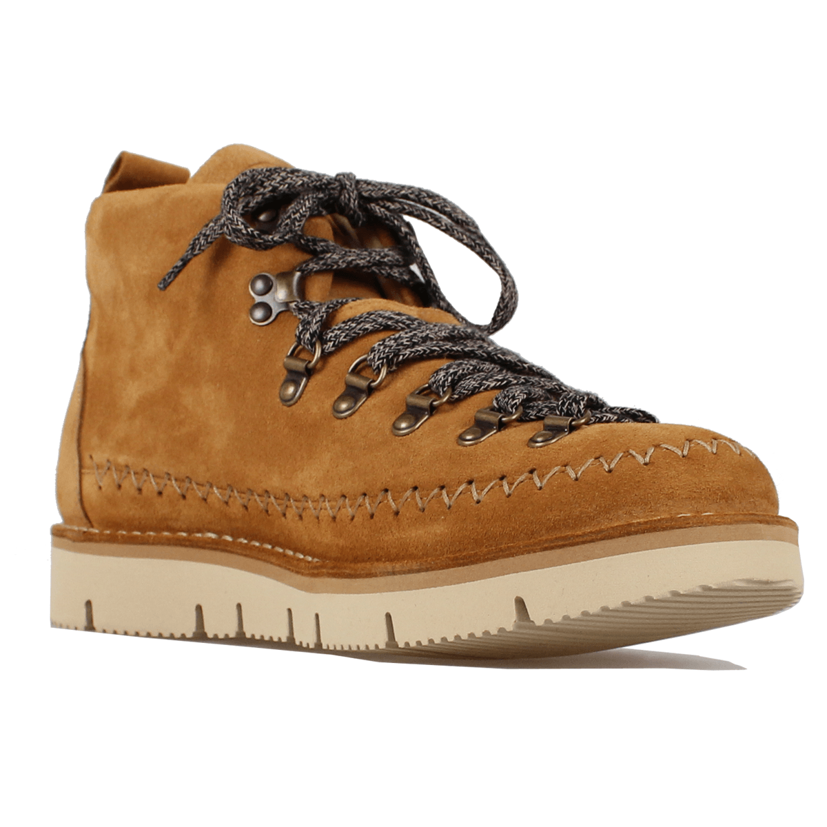 Fracap - Camel Suede M120 Indian Boots Fracap