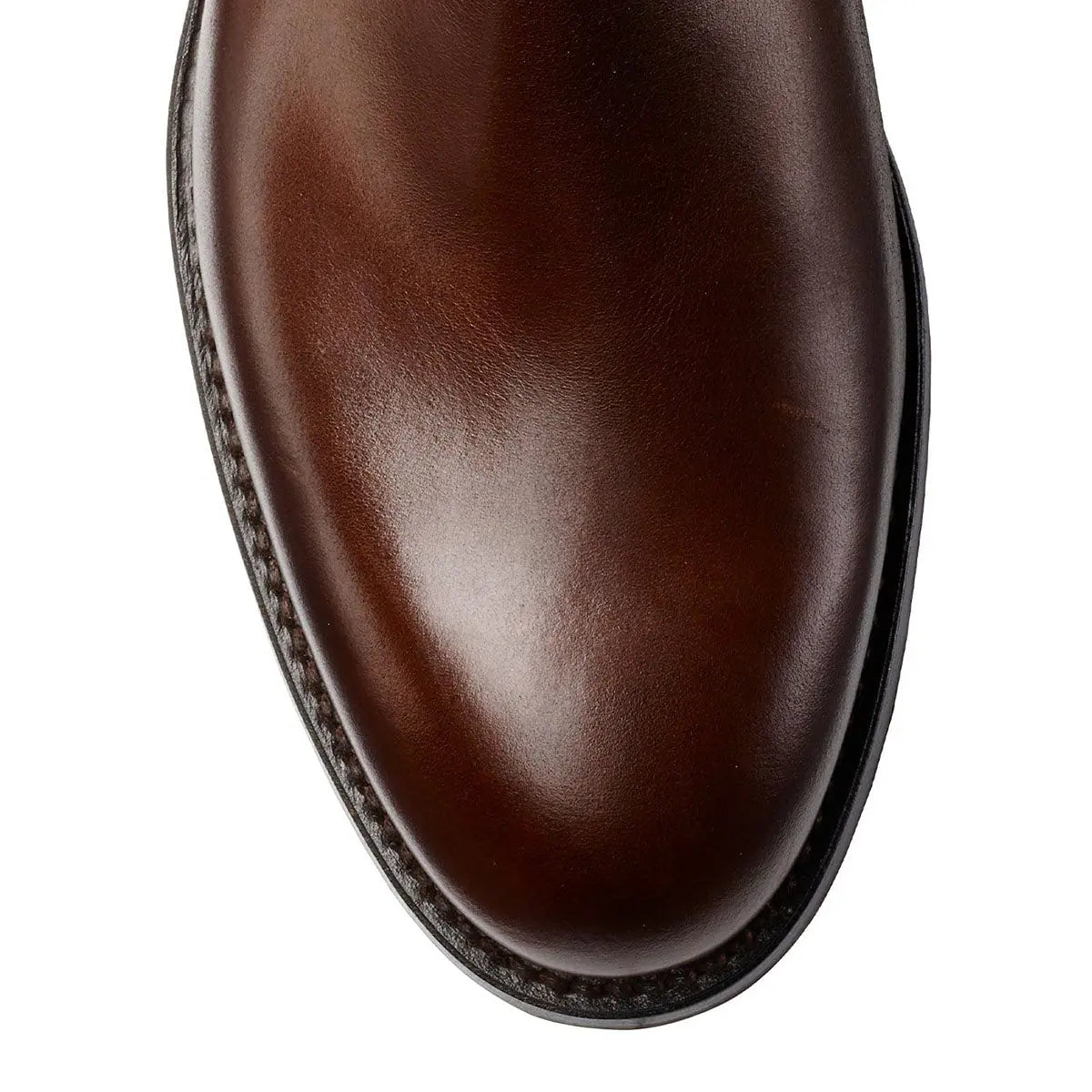 Chelsea 5 Dark Brown Calf Leather Boots SHOES Crockett & Jones