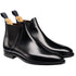 Crockett & Jones - Chelsea 8 Black Calf Leather Boots SHOES Crockett & Jones