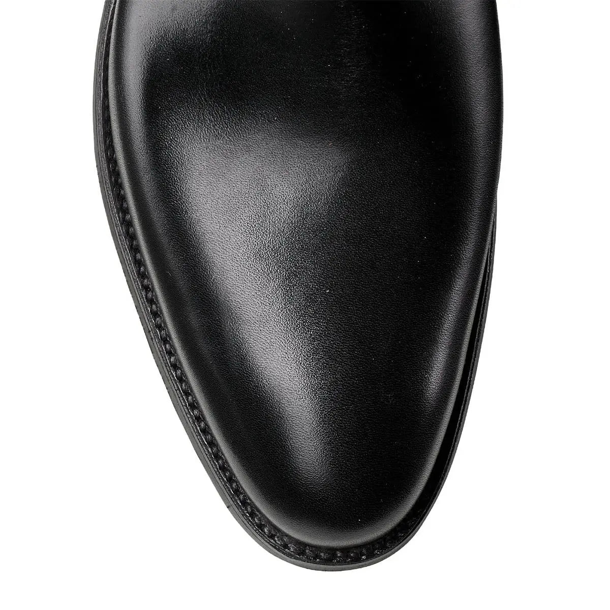 Chelsea 8 Black Calf Leather Boots SHOES Crockett & Jones