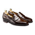 Crockett & Jones - Dark Brown Harvard Cordovan Penny Loafer SHOES Crockett & Jones