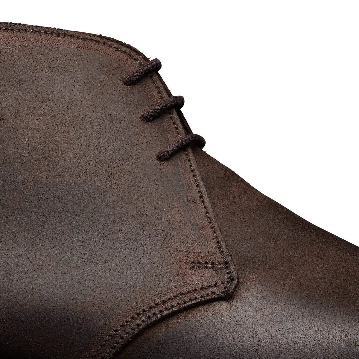 Molton Dark Brown Rough-Out Suede Boots SHOES Crockett & Jones