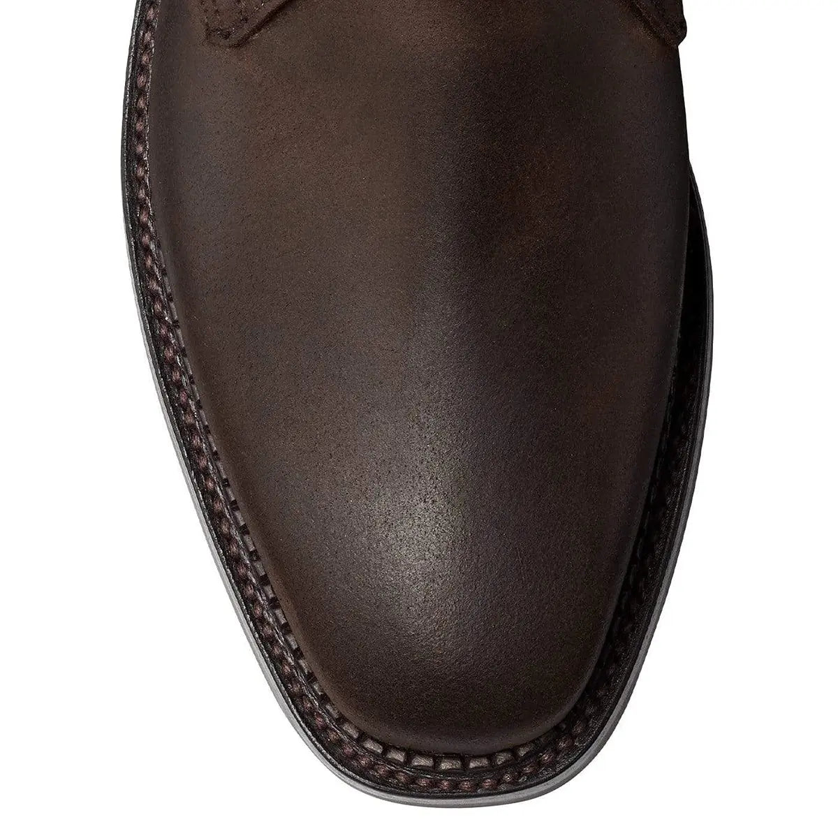 Molton Dark Brown Rough-Out Suede Boots SHOES Crockett & Jones