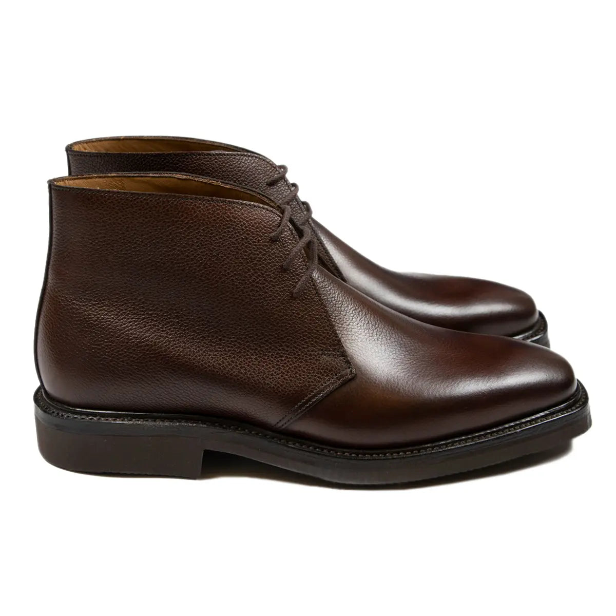Holborn 'Lite' Pebble Grain Chukka Boots SHOES Crockett & Jones