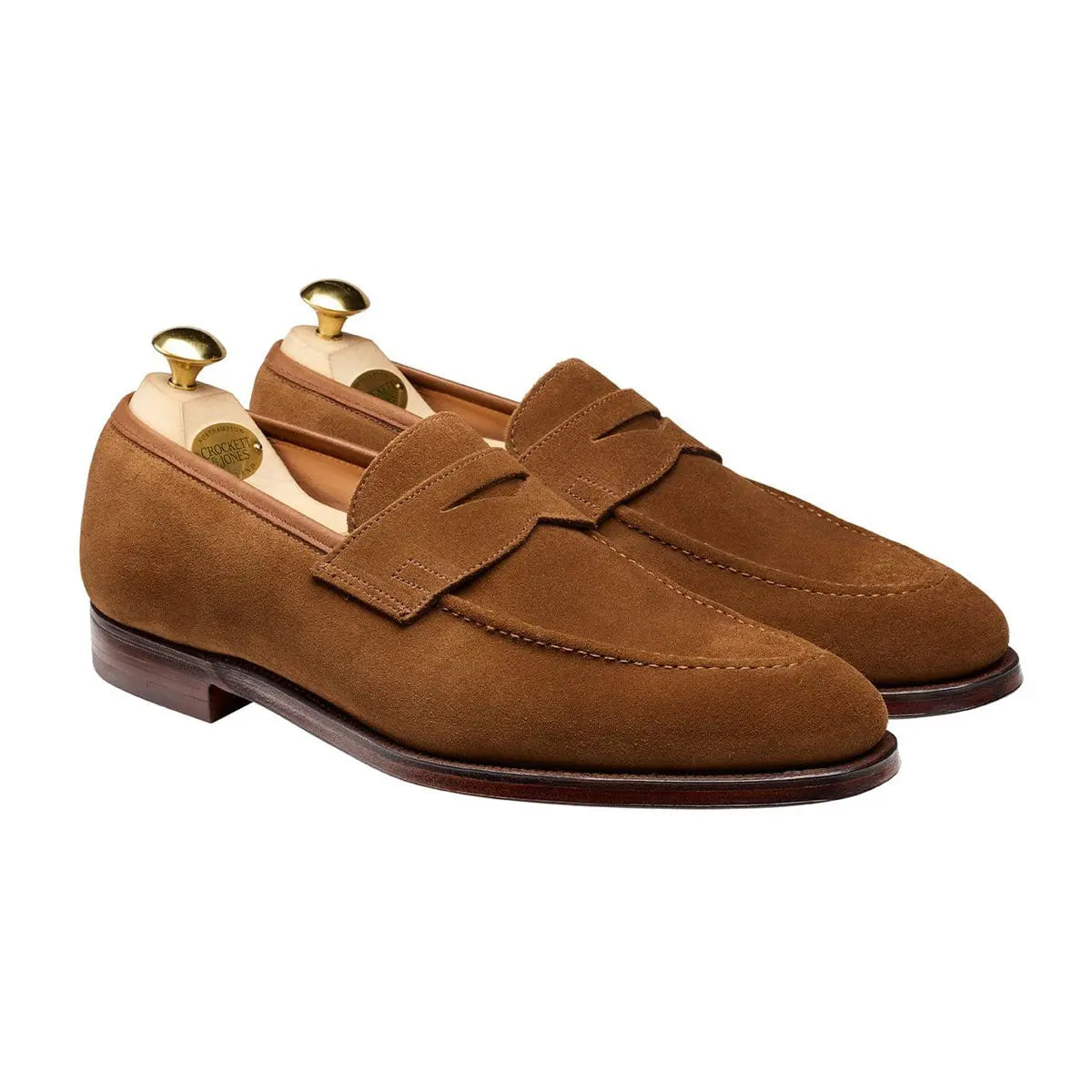 Sydney Snuff Suede Loafers SHOES Crockett & Jones