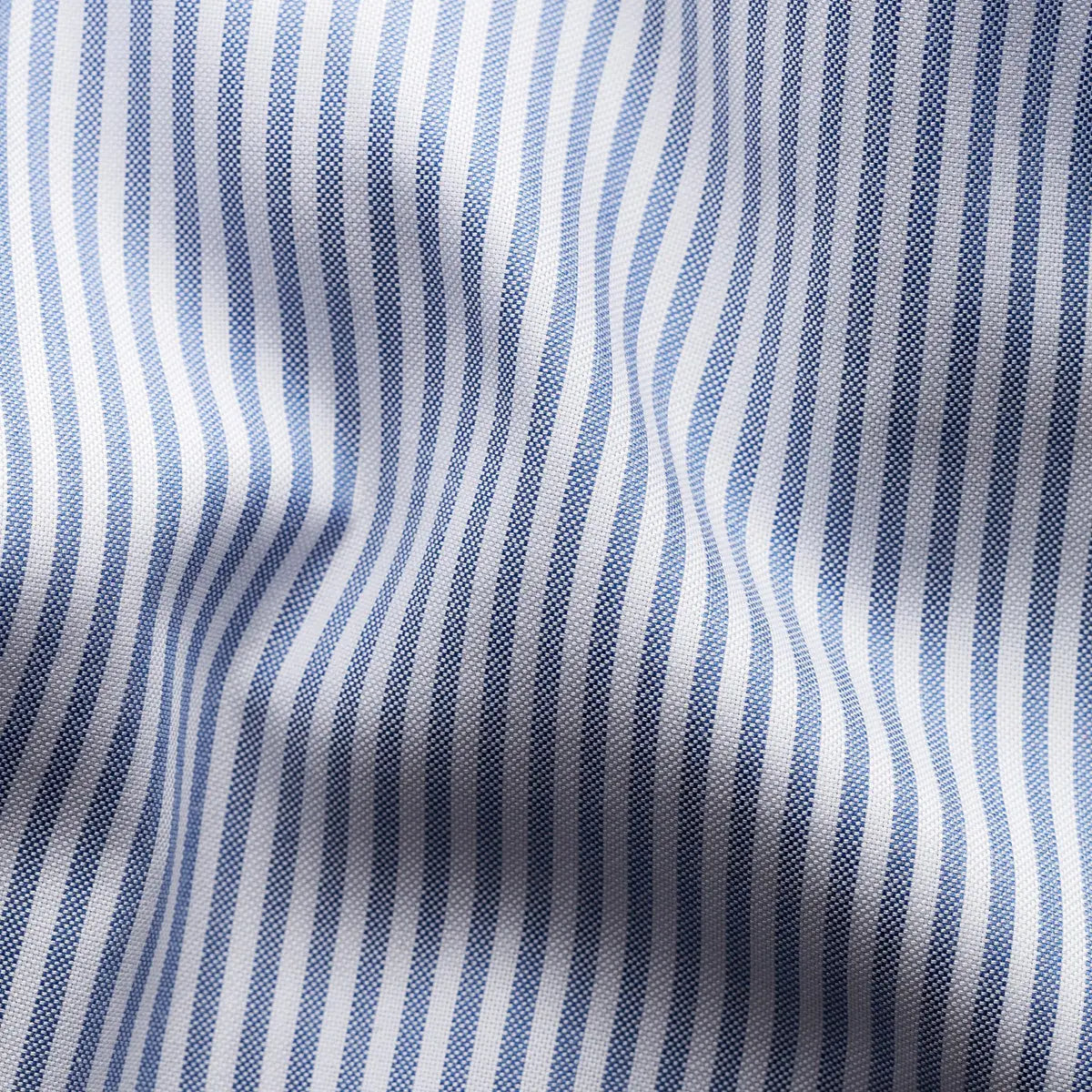 Light Blue Bengal Stripe Oxford Slim Fit Shirt L/S SHIRTS Eton