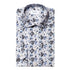 Eton - Light Blue Floral Print Slim Fit Shirt L/S SHIRTS Eton