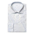Eton - Light Blue Patchwork Contemporary Fit Twill Shirt L/S SHIRTS Eton
