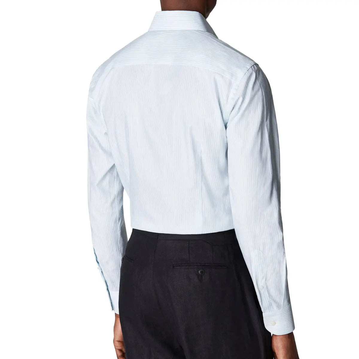 Eton - Light Green Bengal Stripe Oxford Slim Fit Shirt L/S SHIRTS Eton