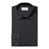 Eton - Navy Mélange Four-Way Stretch Slim Fit Shirt L/S SHIRTS Eton