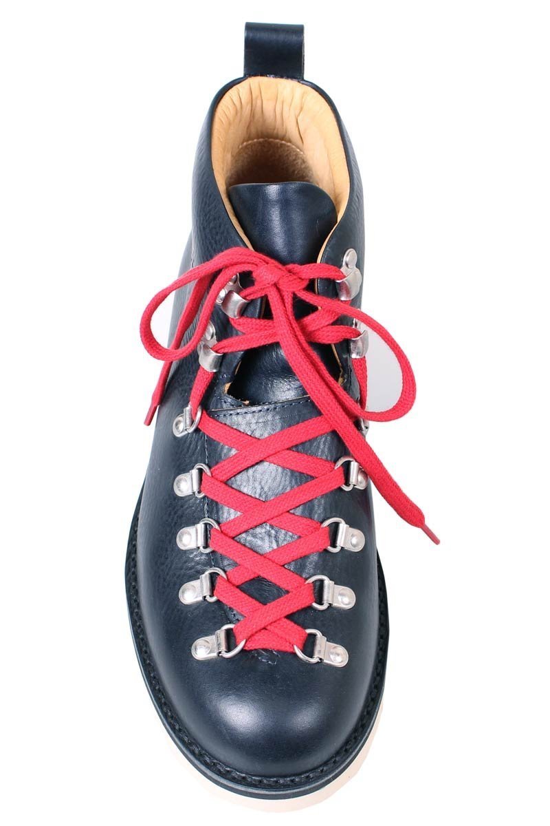 Fracap - Navy M120 Handmade Leather Boots SHOES Fracap