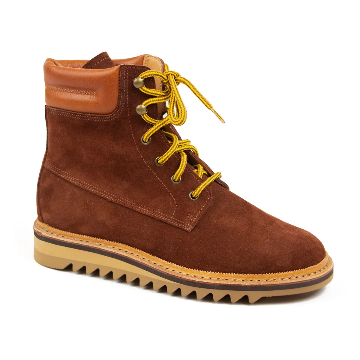 Fracap - Burgundy Suede Explorer Z519 Handmade Boots SHOES Fracap
