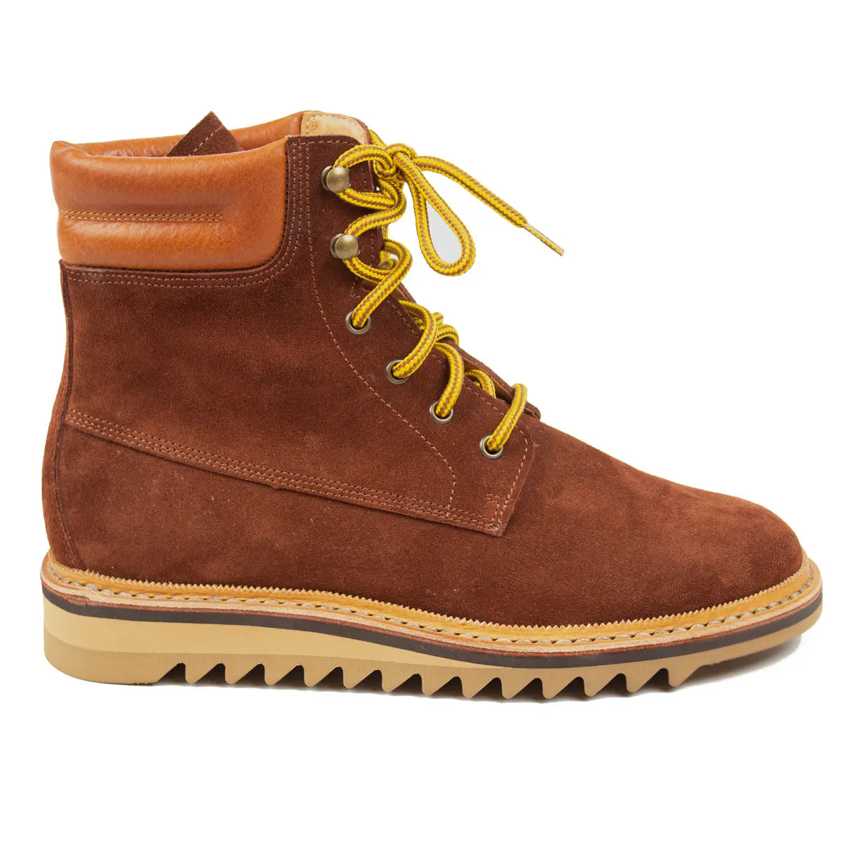 Fracap - Burgundy Suede Explorer Z519 Handmade Boots SHOES Fracap