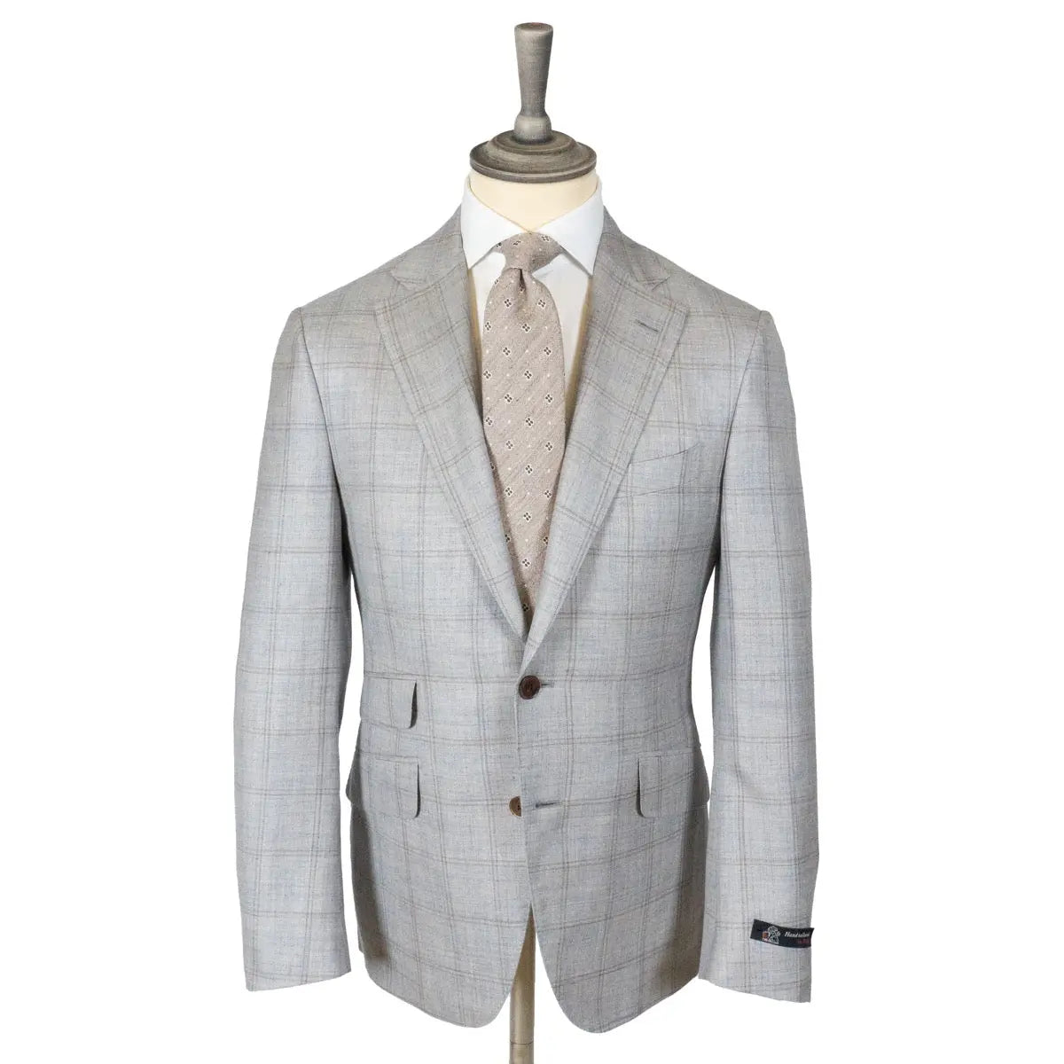 Ice Blue Loro Piana Wool, Silk, & Linen Jacket JACKETS Robert Old