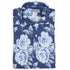 Navy Floral Linen Long Sleeve Shirt L/S SHIRTS Robert Old