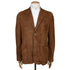 Chestnut Suede Unstructured Blazer LEATHERS Robert Old
