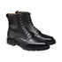 Crockett & Jones - Islay Black Scotch Grain Derby Boots SHOES Crockett & Jones