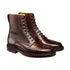 Crockett & Jones - Islay Dark Brown Scotch Grain Derby Boots SHOES Crockett & Jones