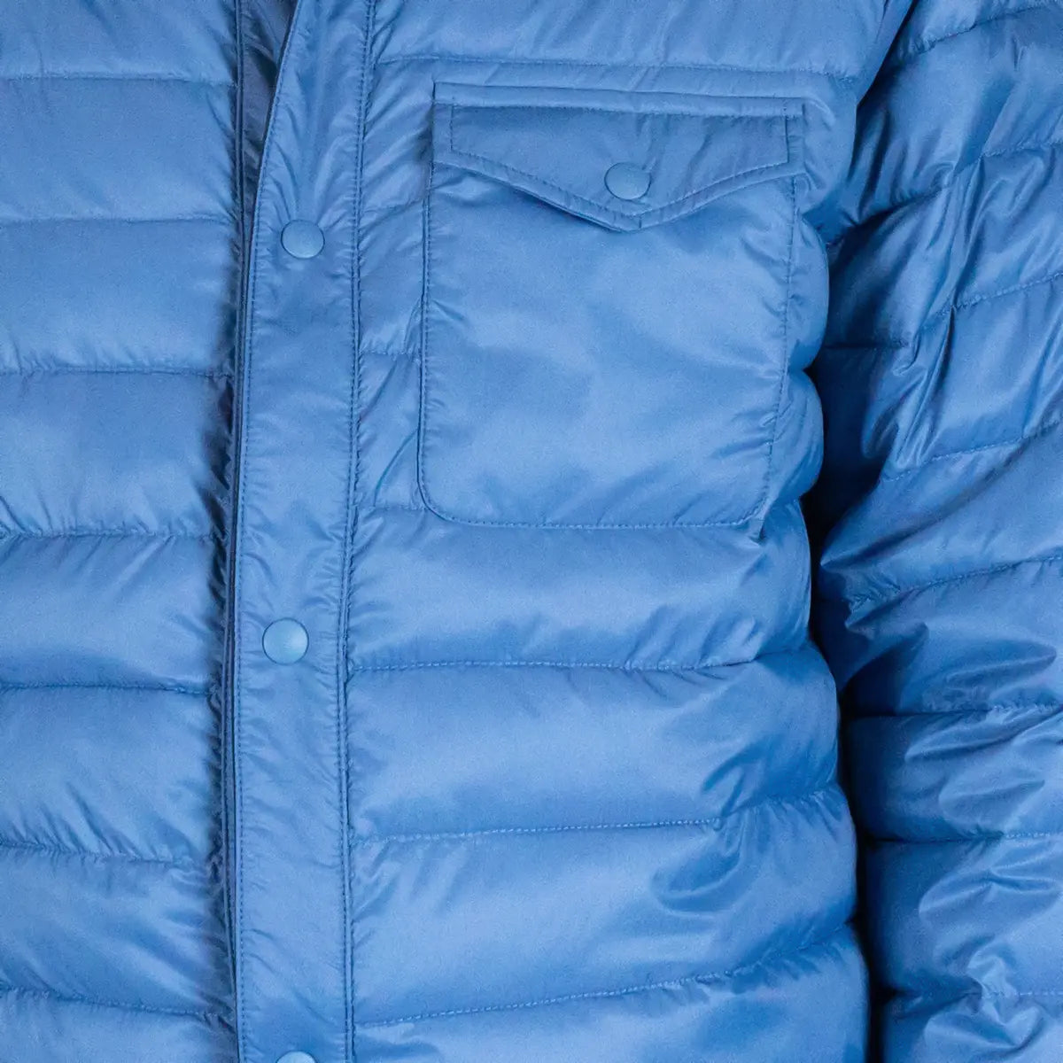 Blue ‘Pack It Up’ 12OZ Eco-Down Jacket BLOUSONS Robert Old
