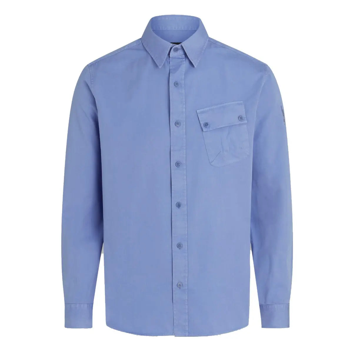 Belstaff - Mauve 'Pitch' Cotton Twill Shirt L/S SHIRTS Belstaff