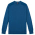 Paul & Shark - Aqua Wool Crew Neck with Typhoon Details KNITWEAR Paul & Shark