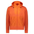 Paul & Shark - Orange Cotton & ECONYL® Full Zip Sweater KNITWEAR Paul & Shark