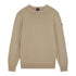 Paul & Shark - Pearl Grey Pima Cotton Crewneck Sweatshirt KNITWEAR Paul & Shark