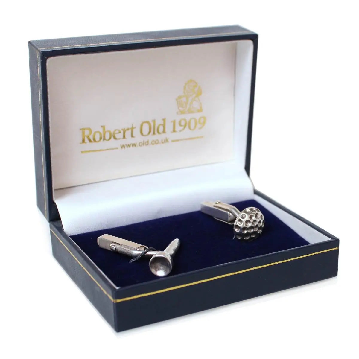 Robert Old - Silver Golf Ball and Tee Cufflinks CUFFLINKS Robert Old