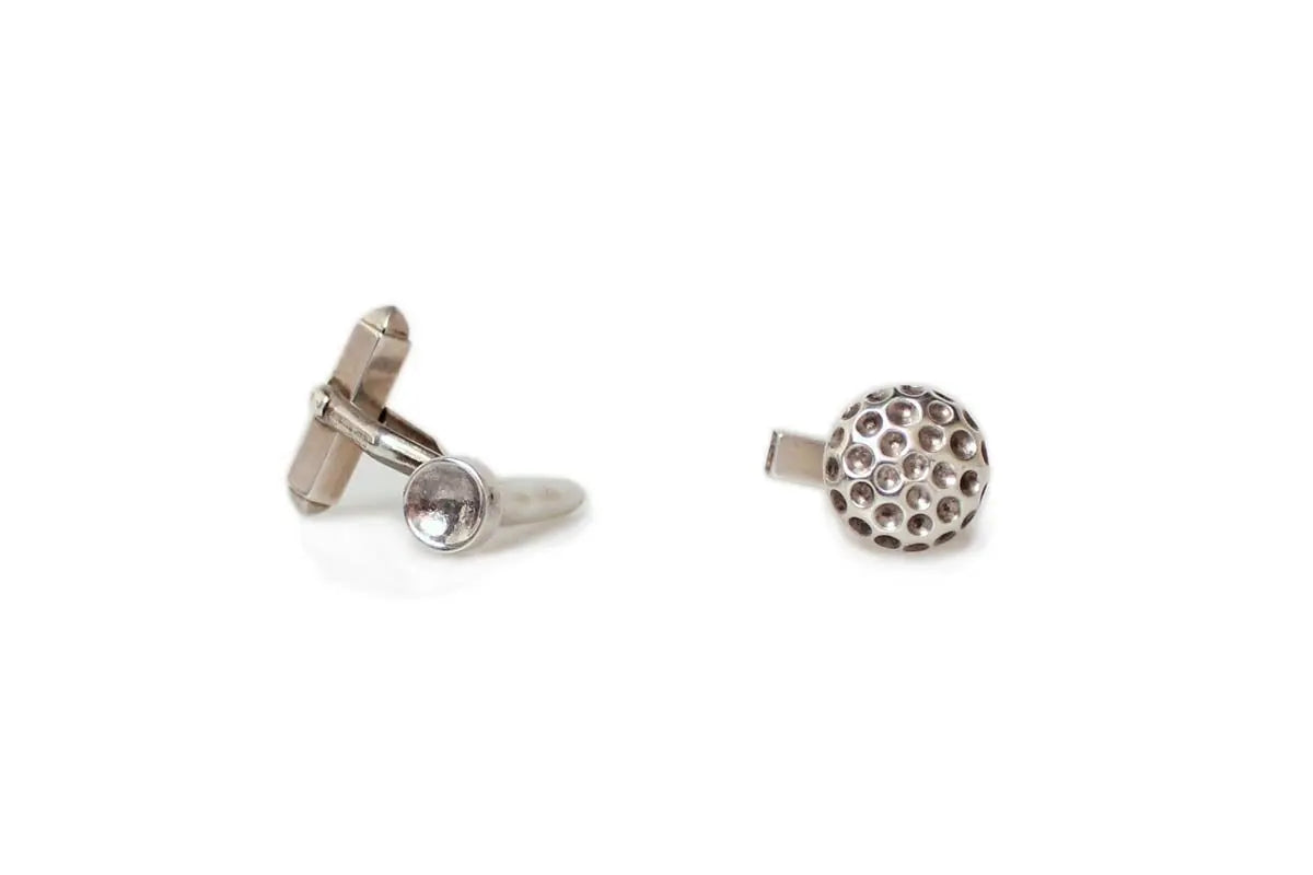 Robert Old - Silver Golf Ball and Tee Cufflinks CUFFLINKS Robert Old