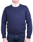 Robert Old - The Ayre 2ply Crew Neck Pure Lambswool Sweater KNITWEAR Robert Old
