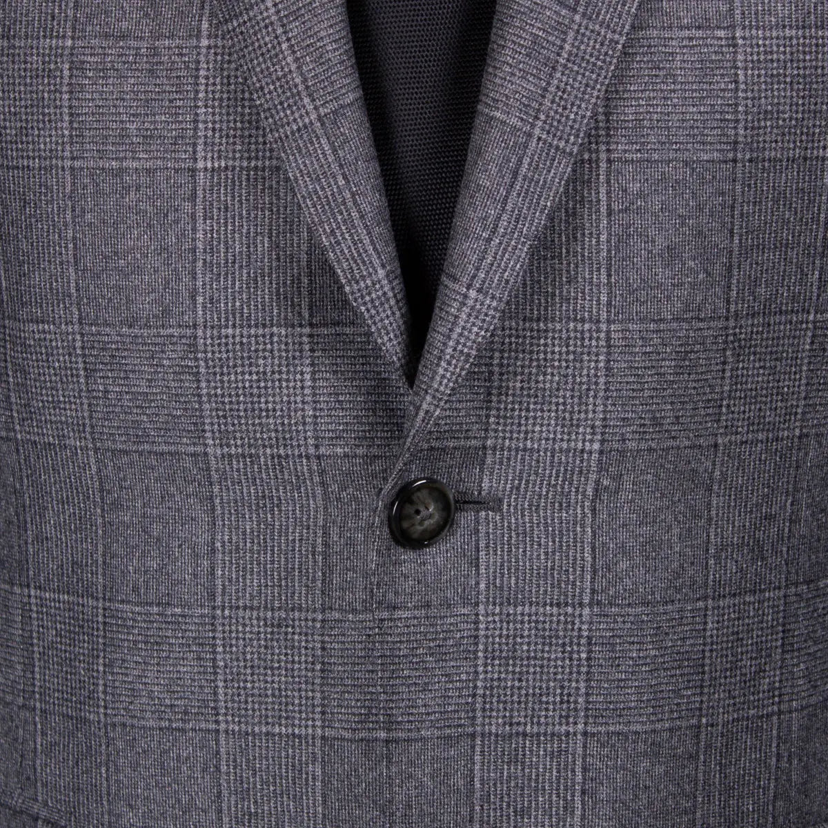 Grey Prince of Wales Check Wool Suit SUITS Robert Old