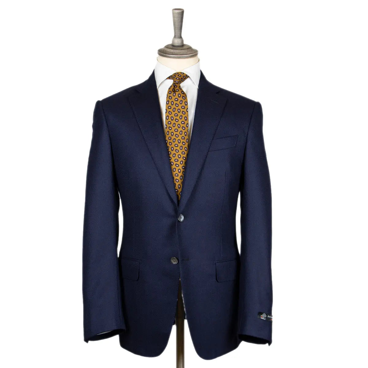 Navy-Blue Twill REDA Wool Blazer Jacket JACKETS Robert Old