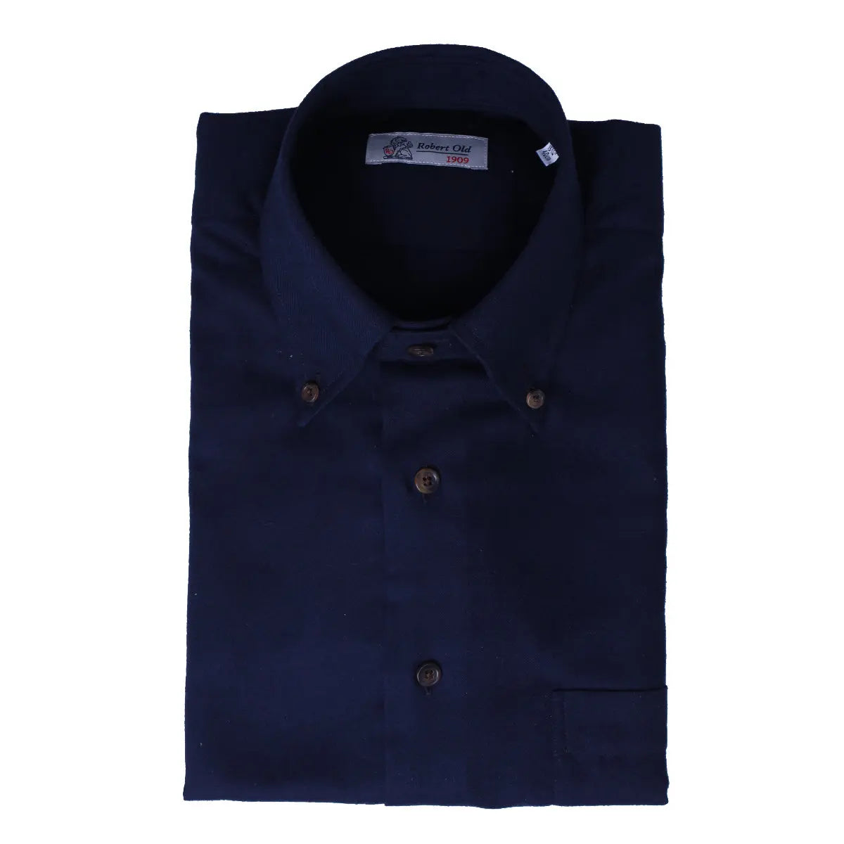 Navy Long Sleeve Cashmerello Shirt L/S SHIRTS Robert Old