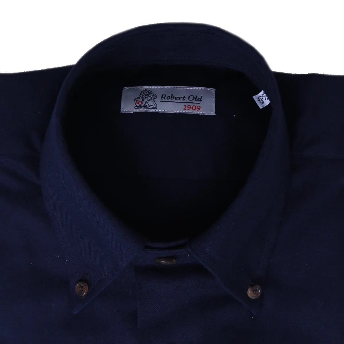 Navy Long Sleeve Cashmerello Shirt L/S SHIRTS Robert Old