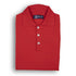 The Oban 3 button long sleeve Cashmere Polo Sweater - Chianti Red CASHMERE Robert Old