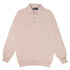 Robert Old - Linen Oban 3 button 2ply Cashmere Polo Sweater CASHMERE Robert Old