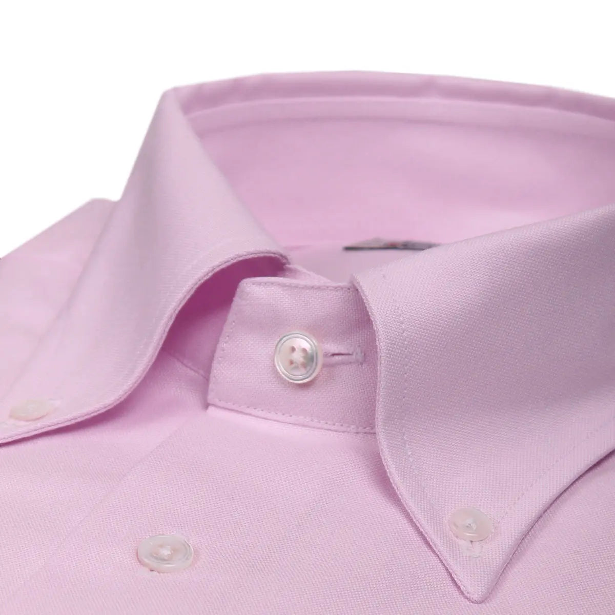 Soft Pink Swiss Cotton Oxford Shirt L/S SHIRTS Robert Old
