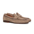 Santoni - Beige Suede Slip-On Loafers SHOES Santoni