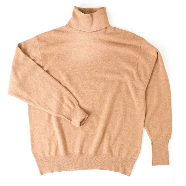 Robert Old - Elgin 2ply Roll Neck Cashmere Sweater - Savannah CASHMERE Robert Old