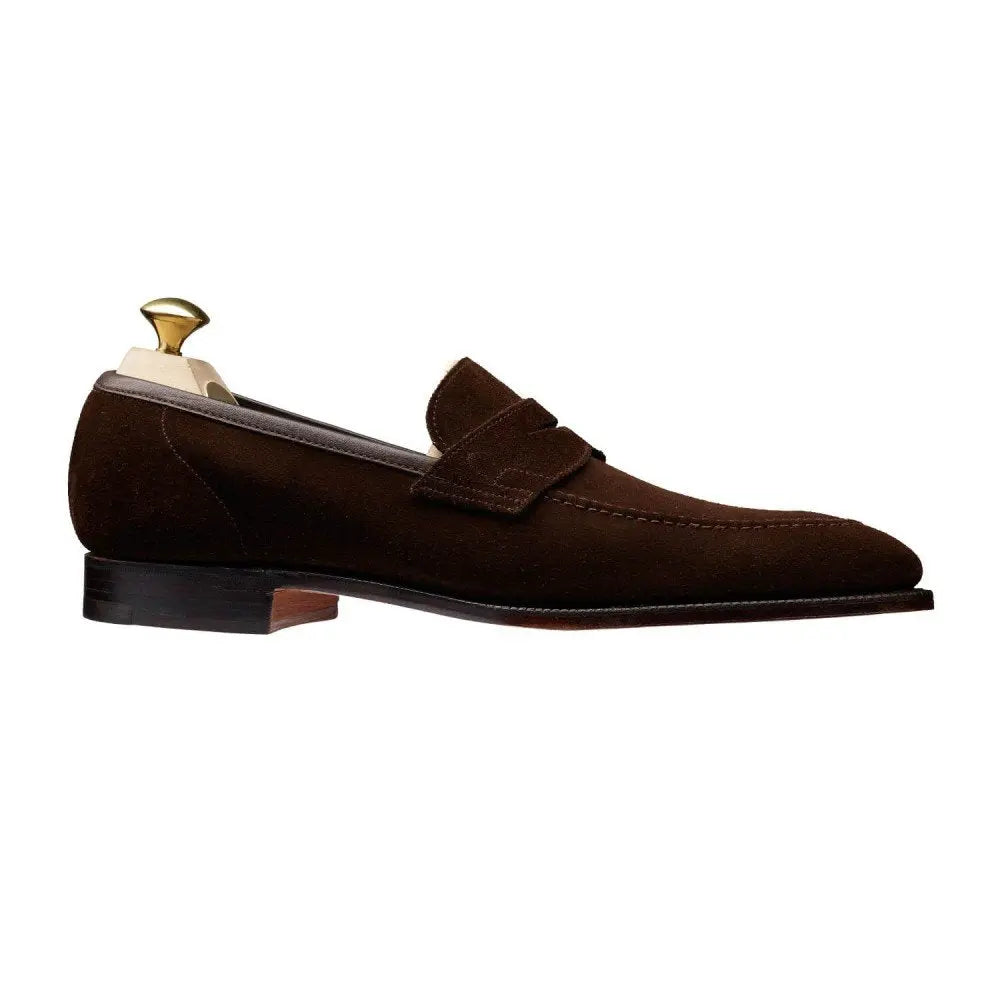 Teign Unlined Suede Loafers SHOES Crockett & Jones