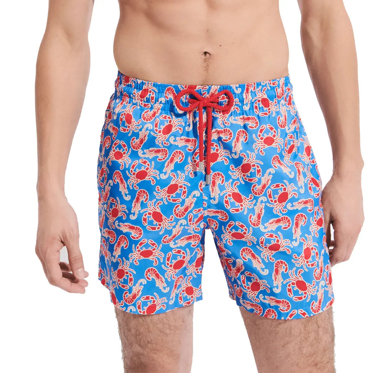 Blue ‘Crabs & Shrimps’ Mahina Swim Shorts SWIMWEAR Vilebrequin
