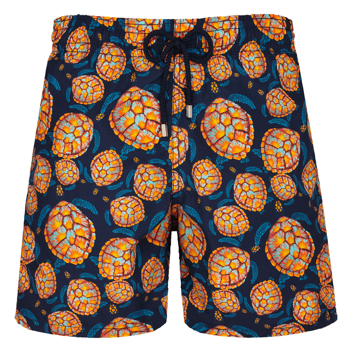 Vilebrequin - Navy ‘Carapaces’ Moorea Swim Shorts SWIMWEAR Vilebrequin